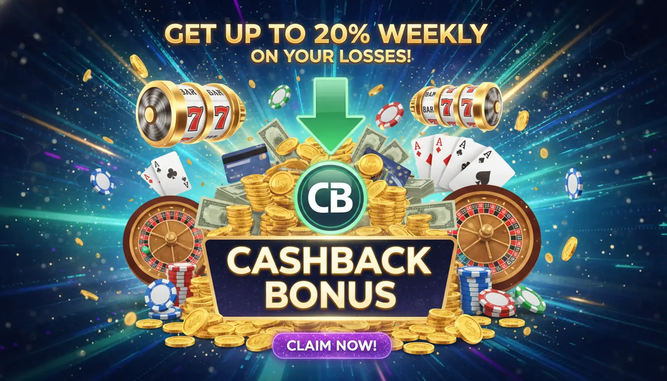 Cashback Bonus bei Stelario casino