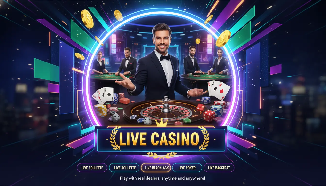 Live Casino bei Stelario casino